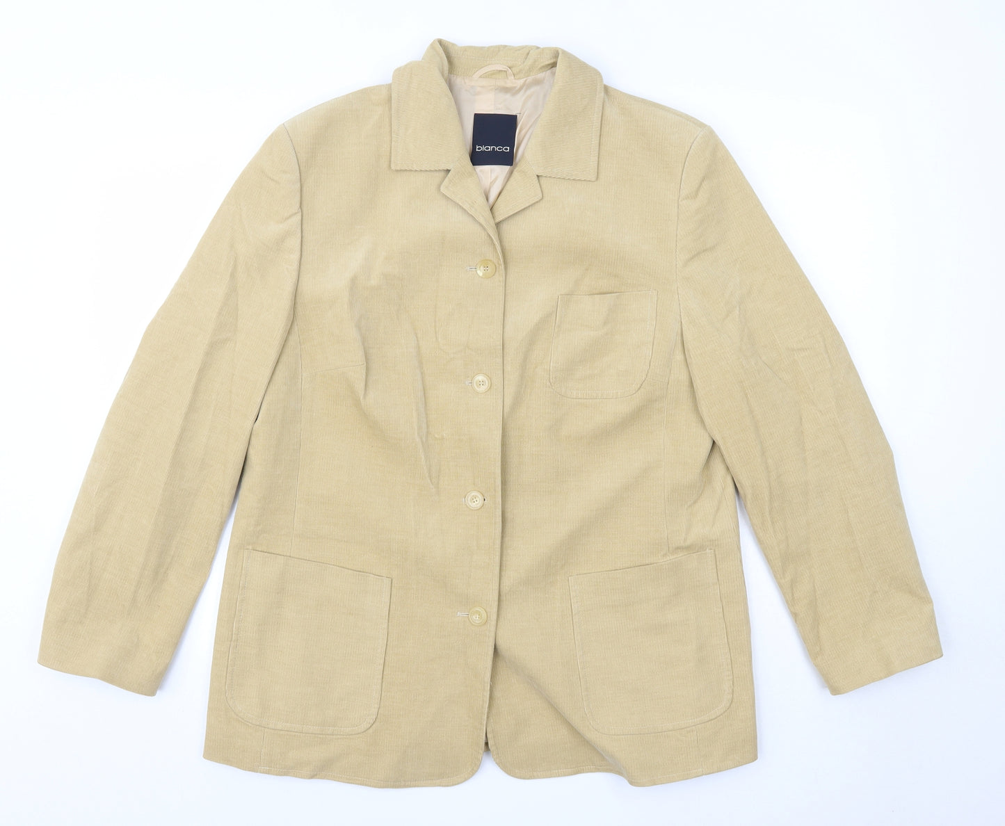 Bianca Womens Brown   Jacket Coat Size 18