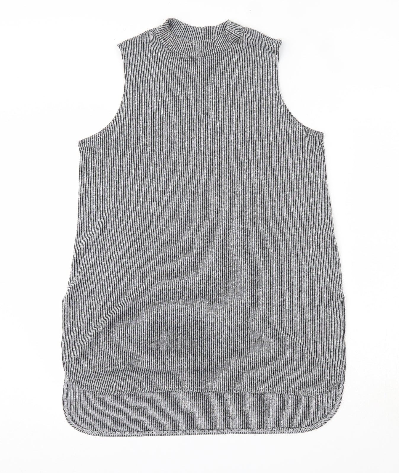 Matalan Womens Grey  Polyester Tank Dress  Size 14  High Neck