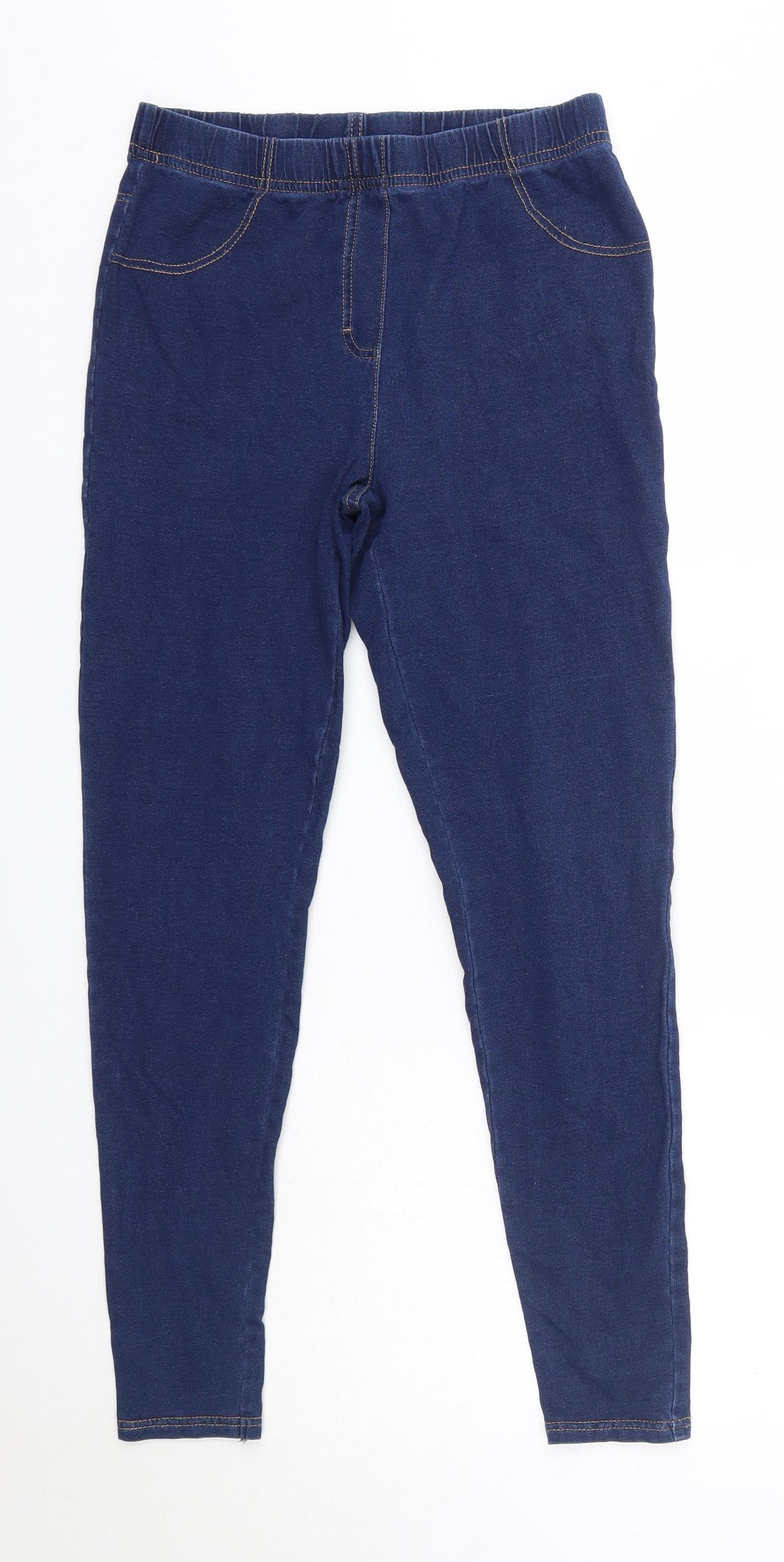 George Womens Blue  Cotton Jegging Jeans Size S L26 in Regular