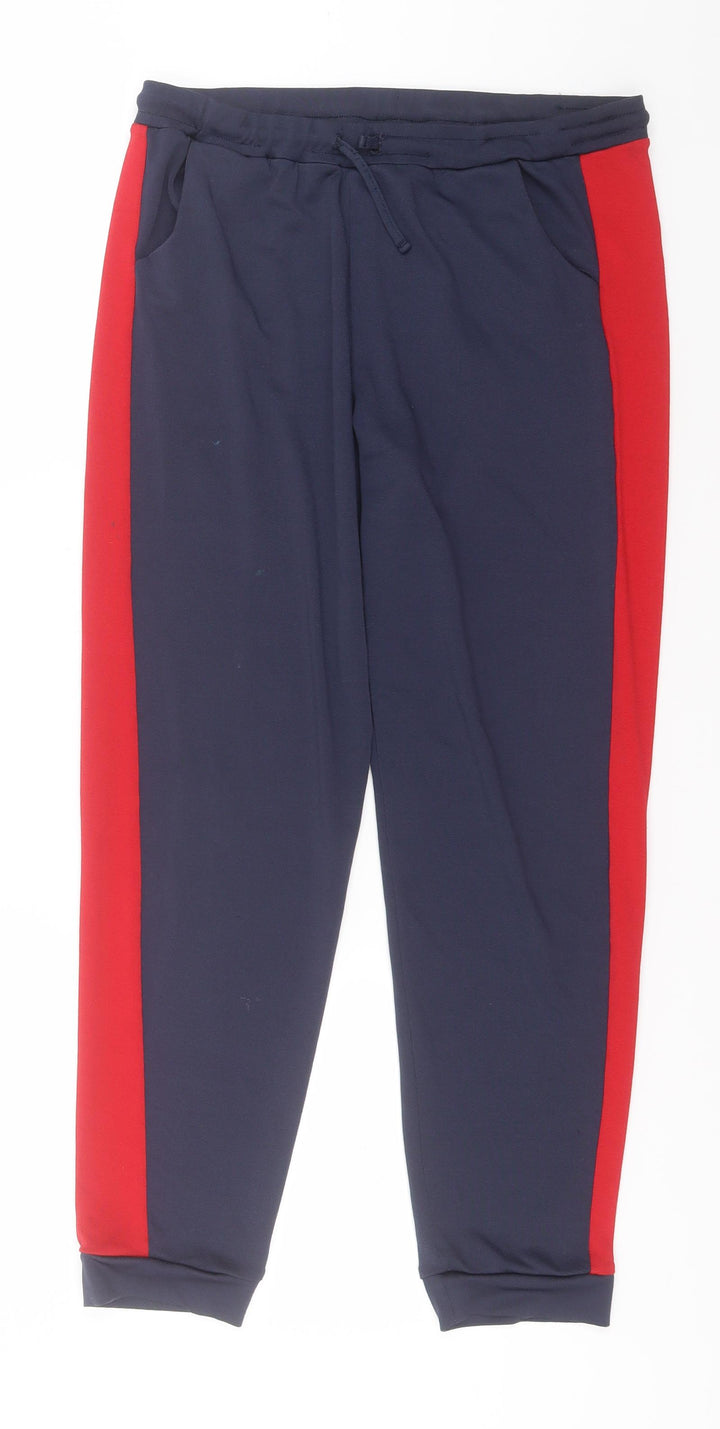 Candy Girls Blue Polyester Sweatpants Trousers Size 13 Years Regular