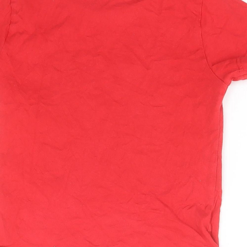 Harry Potter Boys Red  Cotton Basic T-Shirt Size 3-4 Years Round Neck  - Harry Potter