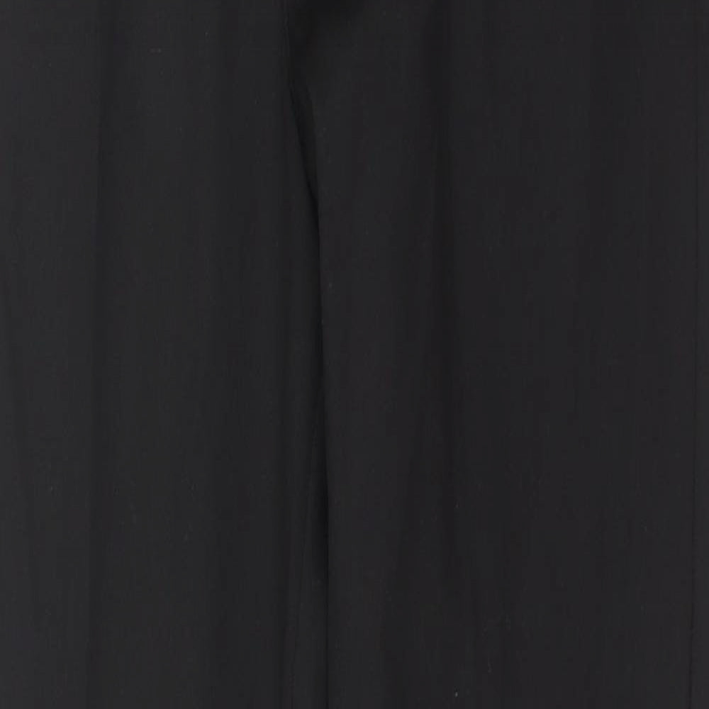 F&F Boys Black  Polyester Dress Pants Trousers Size 13-14 Years  Regular  - School