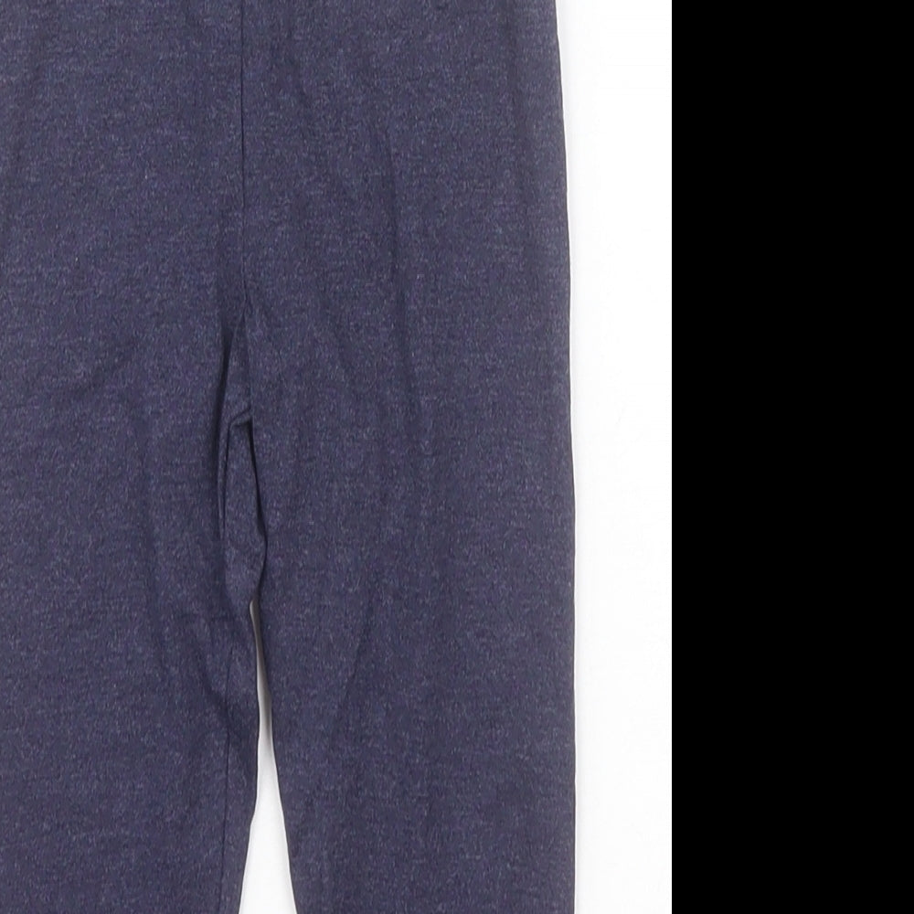 F&F Boys Blue  Cotton Sweatpants Trousers Size 2-3 Years  Regular