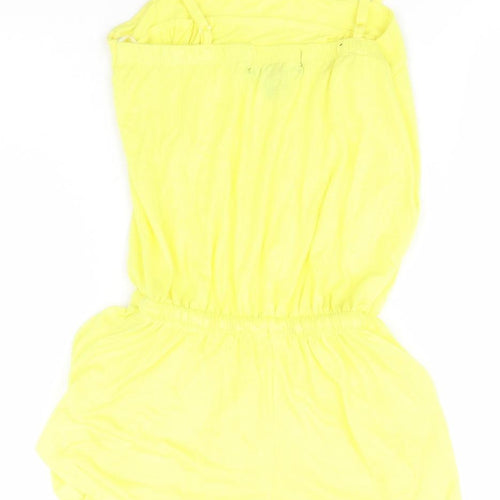 Atmosphere Womens Yellow  Polyester Jumpsuit One-Piece Size 8