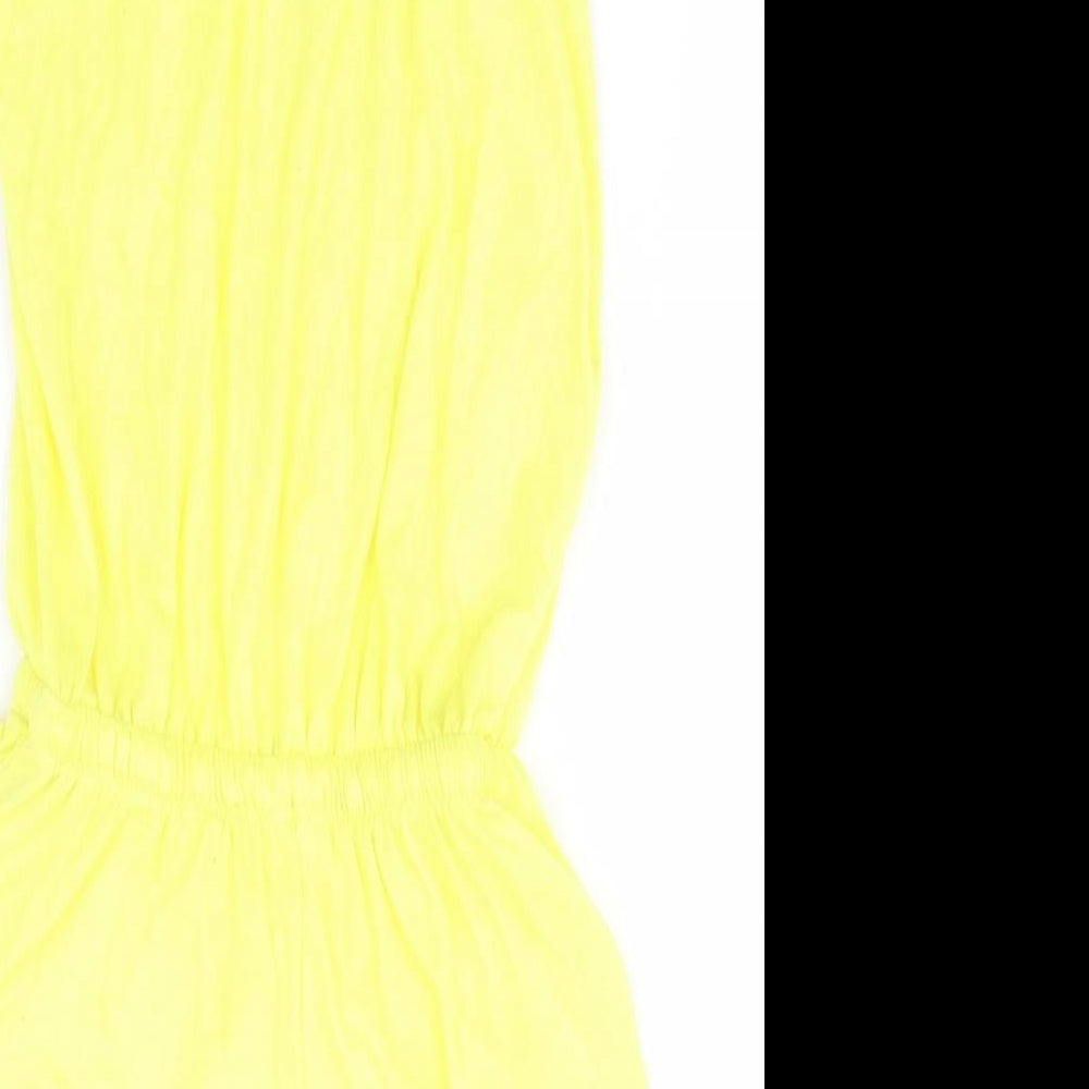 Atmosphere Womens Yellow  Polyester Jumpsuit One-Piece Size 8