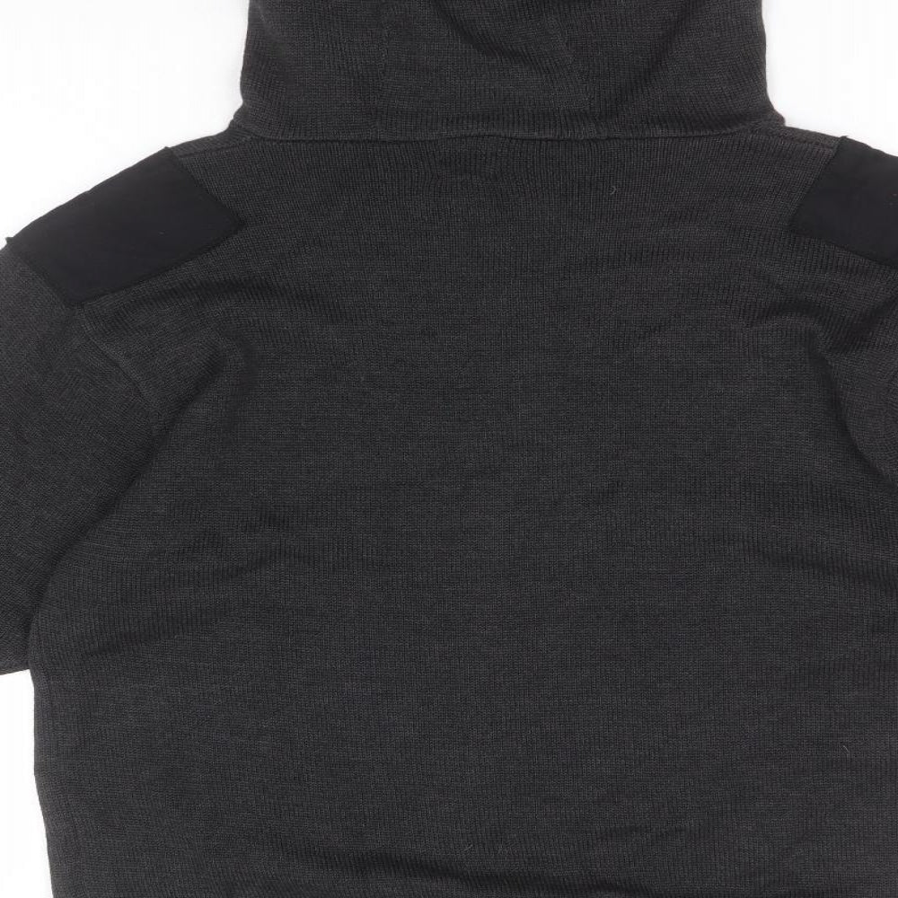 Osaka Mens Grey  Cotton Pullover Hoodie Size XL