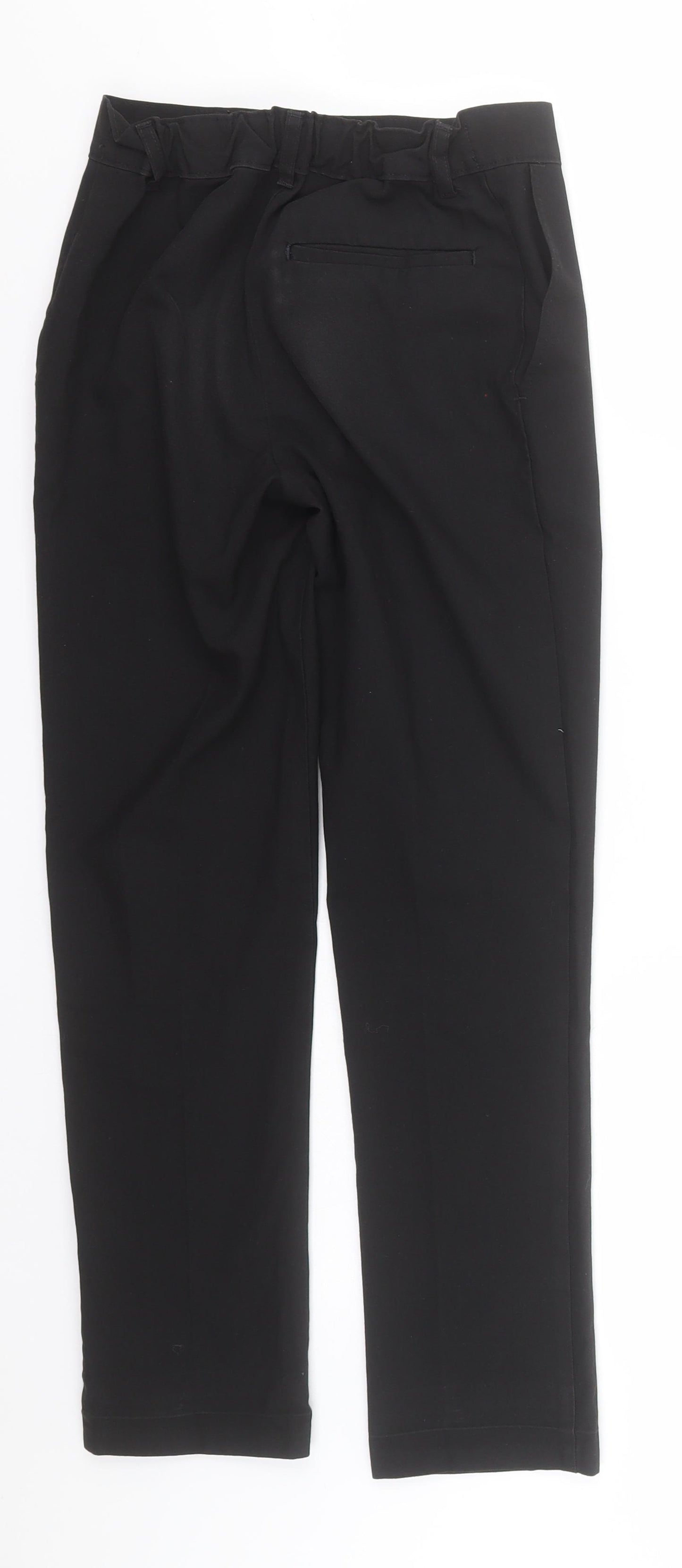 Marks and Spencer Boys Black  Polyester Dress Pants Trousers Size 11-12 Years  Regular  - School
