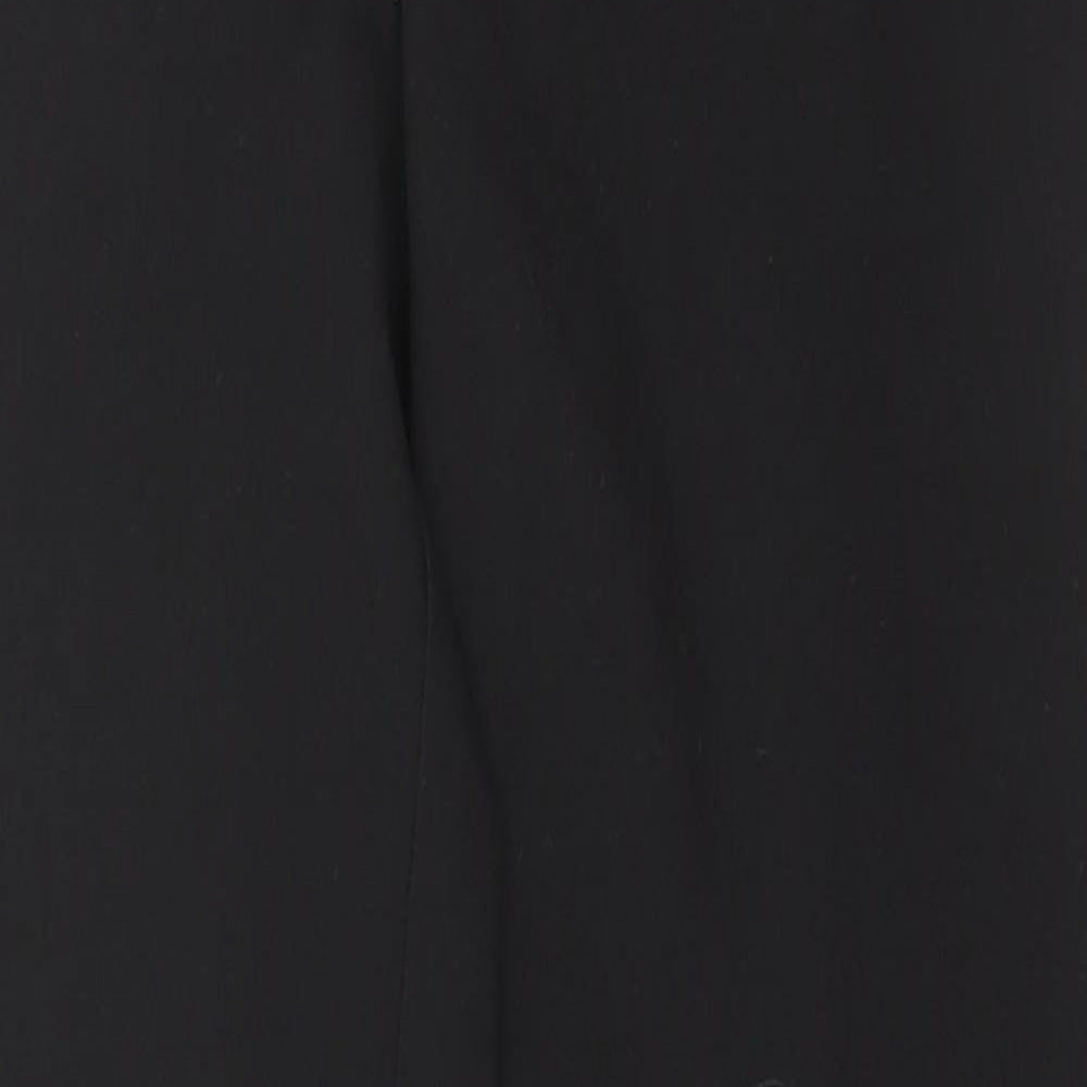 Marks and Spencer Boys Black  Polyester Dress Pants Trousers Size 11-12 Years  Regular  - School