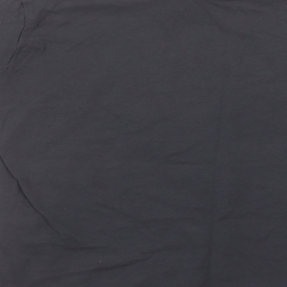 Pac-Man Boys Black  Cotton Basic T-Shirt Size 10 Years Round Neck  - Pac-Man