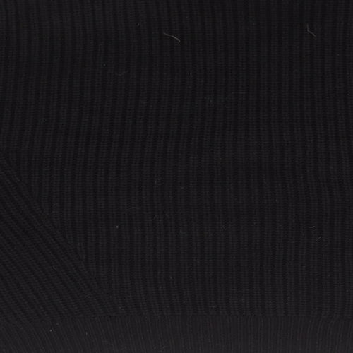 New Look Womens Black Round Neck  Acrylic Pullover Jumper Size L