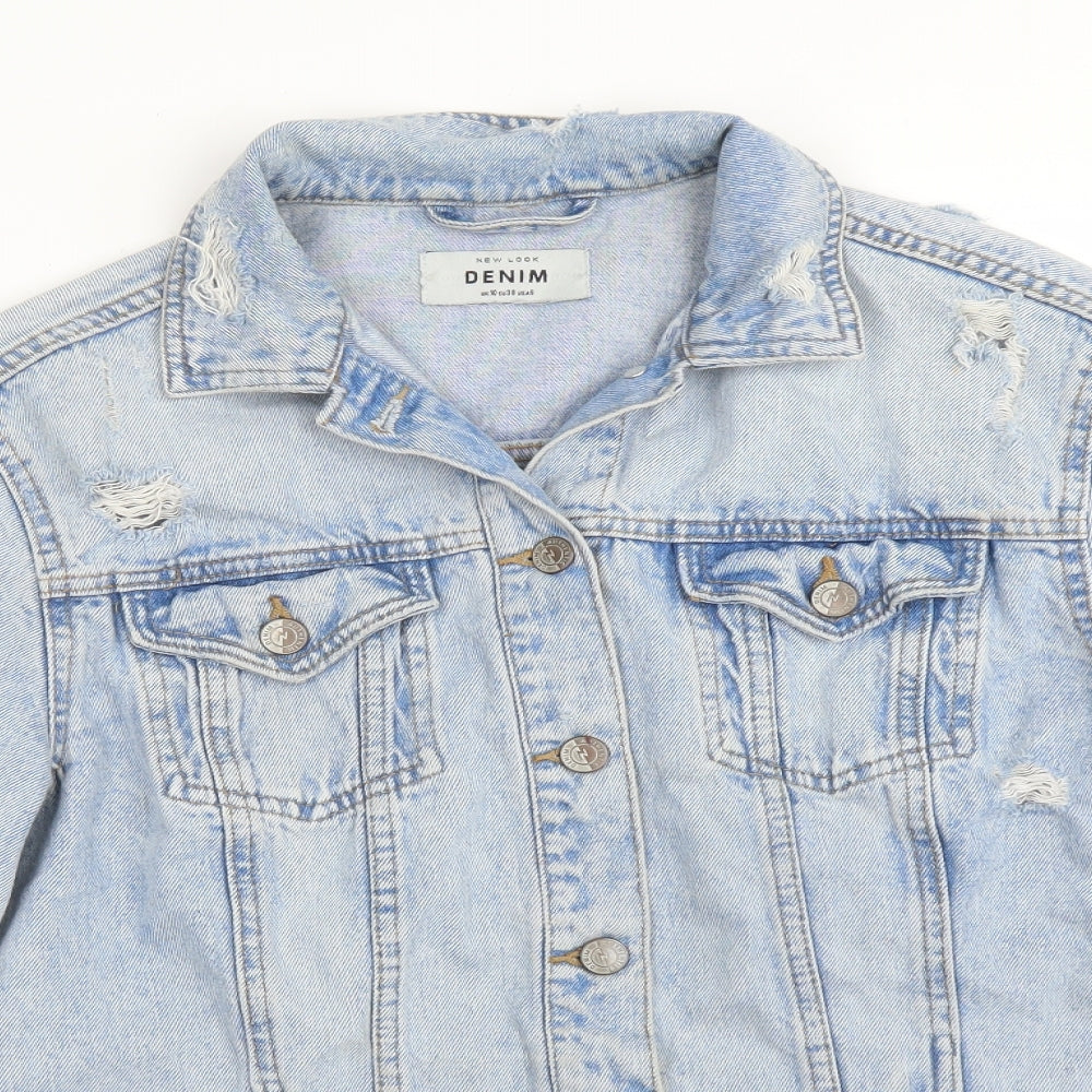 New Look Womens Blue   Jacket  Size 10