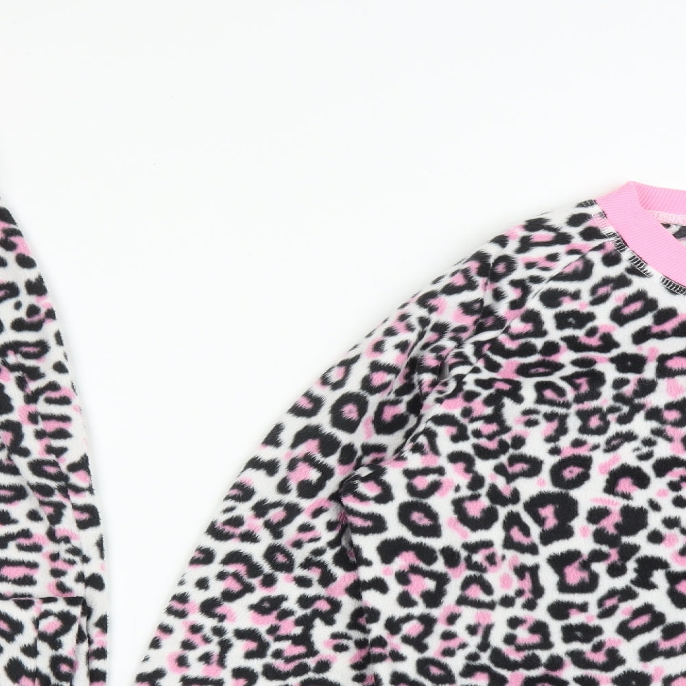 Preworn Womens Multicoloured Animal Print Polyester  Pyjama Set Size 18
