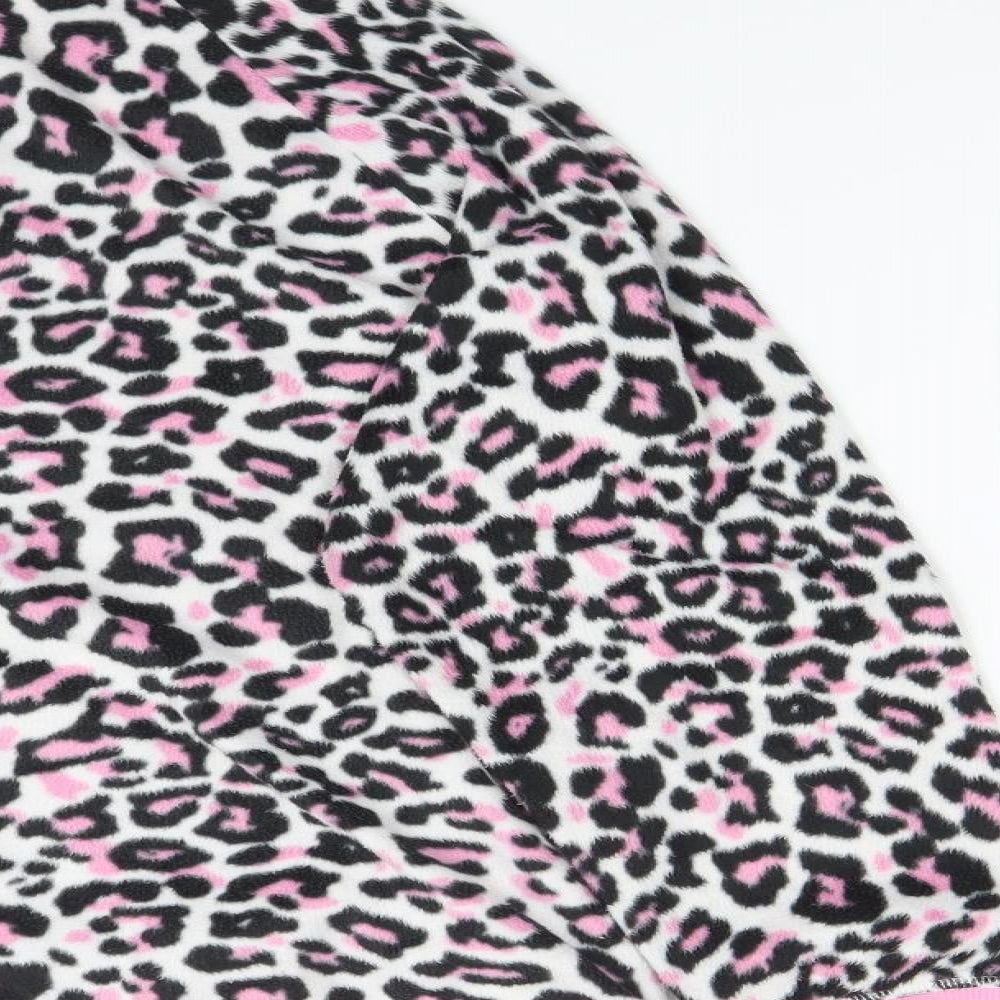 Preworn Womens Multicoloured Animal Print Polyester  Pyjama Set Size 18