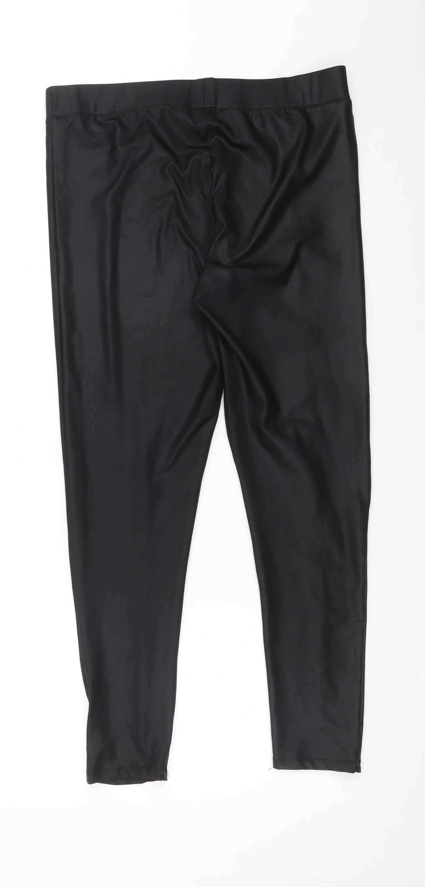 Primark Womens Black  Polyester  Leggings Size M L26 in
