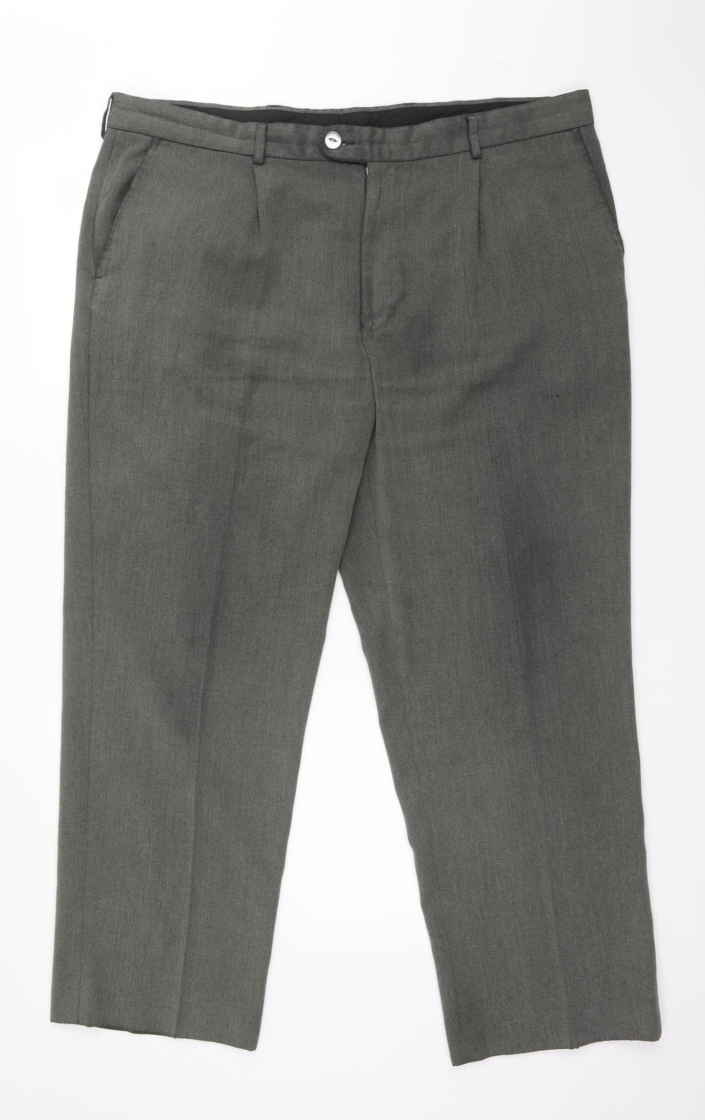 Taylor & Wright Mens Green  Polyester Trousers  Size 42 L28 in Regular
