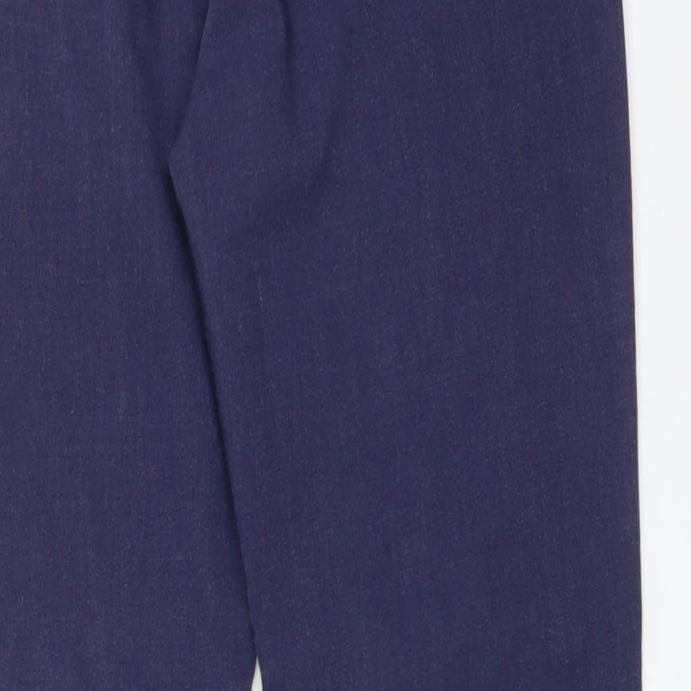 GIRLS CO Girls Blue  Polyester  Trousers Size 12-13 Years  Regular