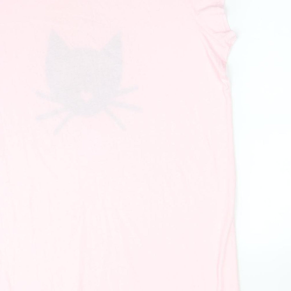 Matalan Womens Pink Solid Polyester  Dress Size XL   - MEOW CAT