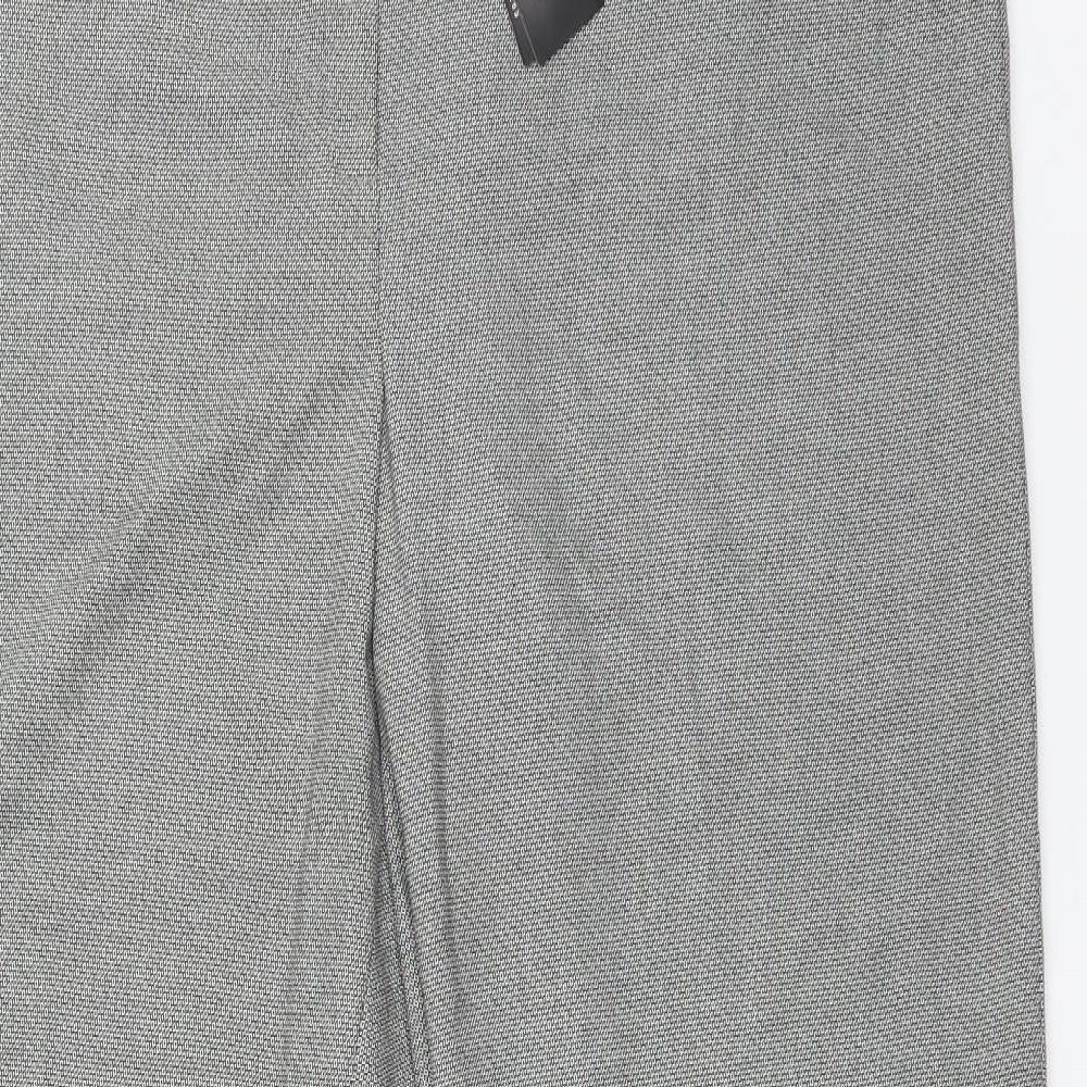 Papaya Womens Grey Argyle/Diamond Polyester Dress Pants Trousers Size 20 L33 in Regular