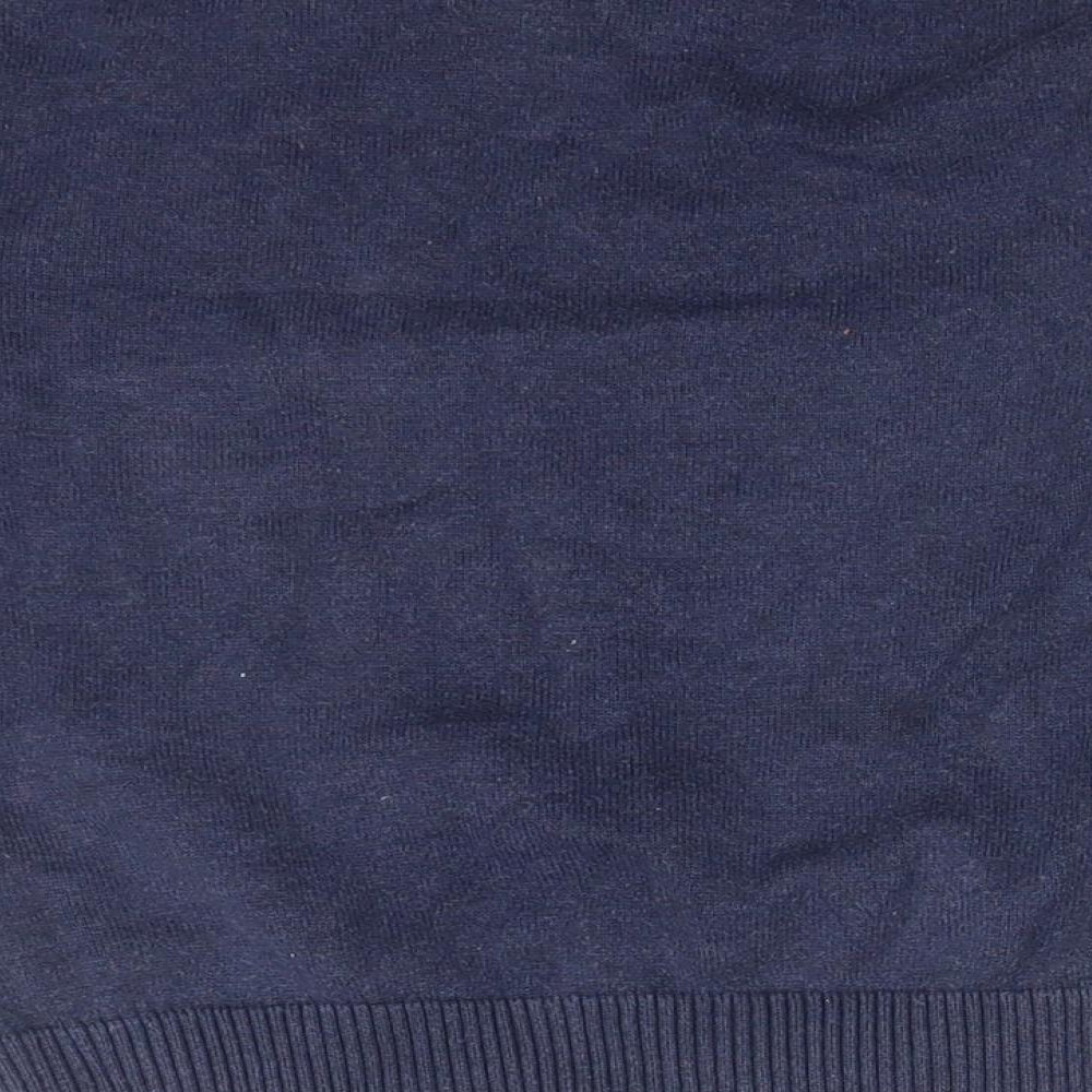 Blue Zoo Boys Blue  Cotton Pullover Sweatshirt Size 4-5 Years