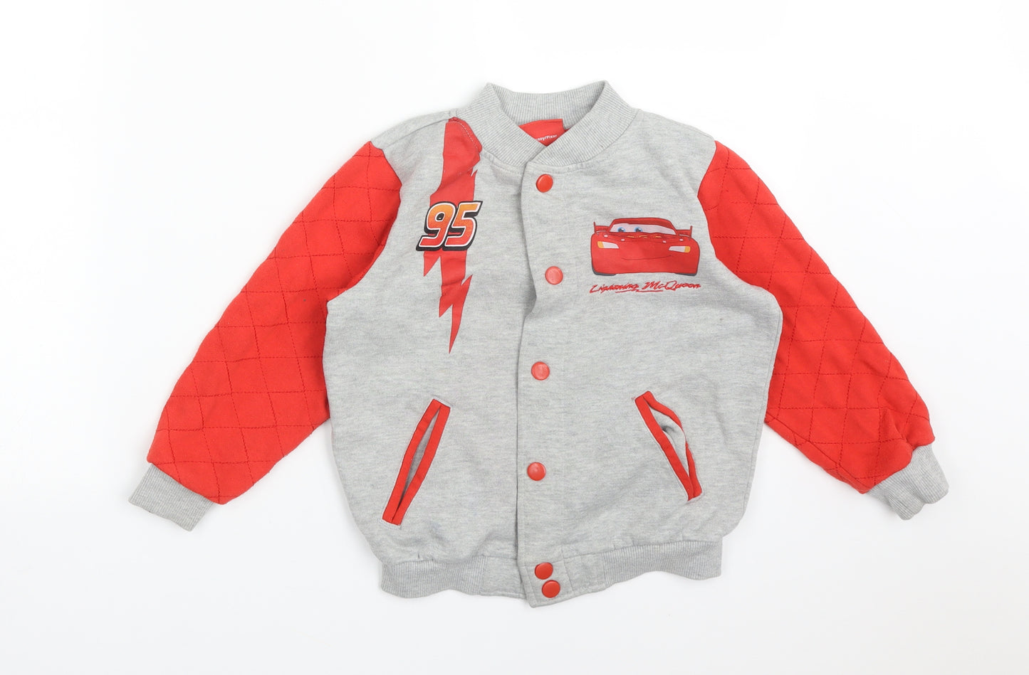 Disney Boys Multicoloured Colourblock  Jacket  Size 5-6 Years   - CARS