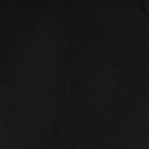 NEXT Womens Black Crew Neck  Acrylic Pullover Jumper Size S