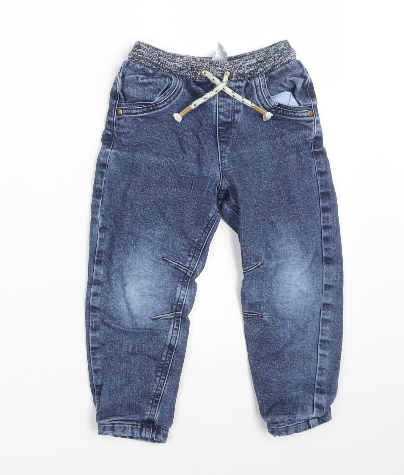 George Boys Blue  Cotton  Jeans Size 3-4 Years  Regular