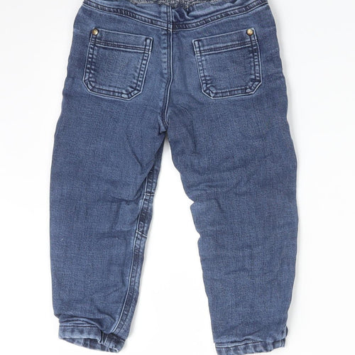 George Boys Blue  Cotton  Jeans Size 3-4 Years  Regular