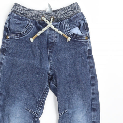 George Boys Blue  Cotton  Jeans Size 3-4 Years  Regular
