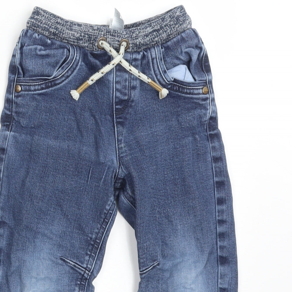 George Boys Blue  Cotton  Jeans Size 3-4 Years  Regular