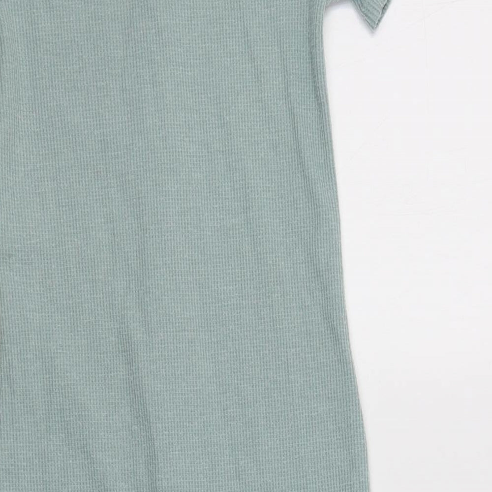 George Girls Green  Polyester  Bodysuit Size 2-3 Years  Button