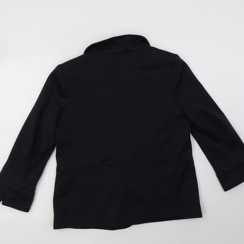 Wallis Womens Black   Jacket Blazer Size 14