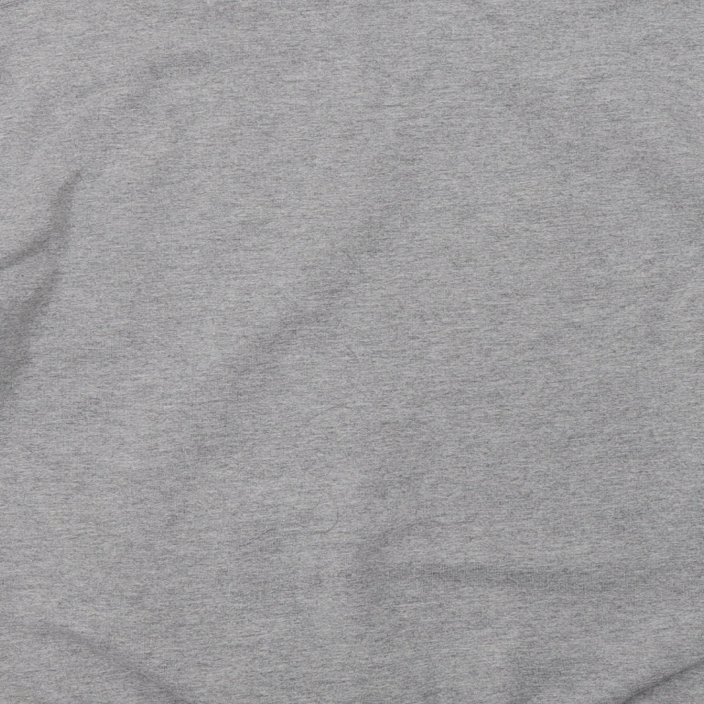 Emma Warren Womens Grey  Cotton Pullover Sweatshirt Size L
