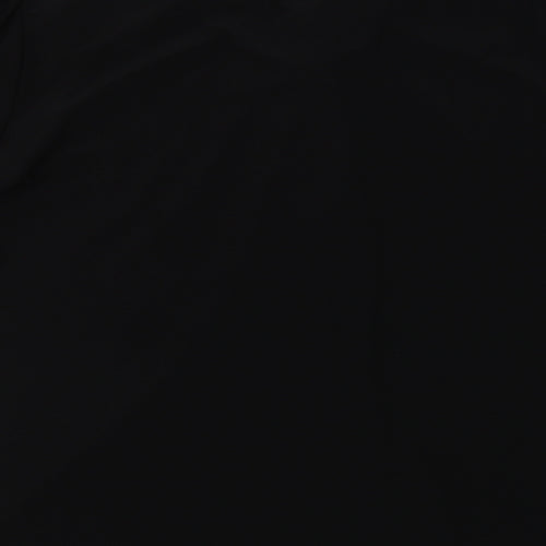 Wallis Womens Black  Polyester Basic Blouse Size M V-Neck