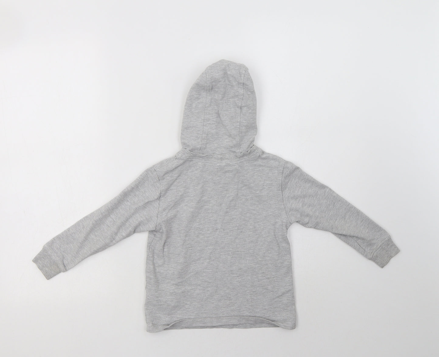 NEXT Boys Grey  Cotton Pullover Hoodie Size 5 Years