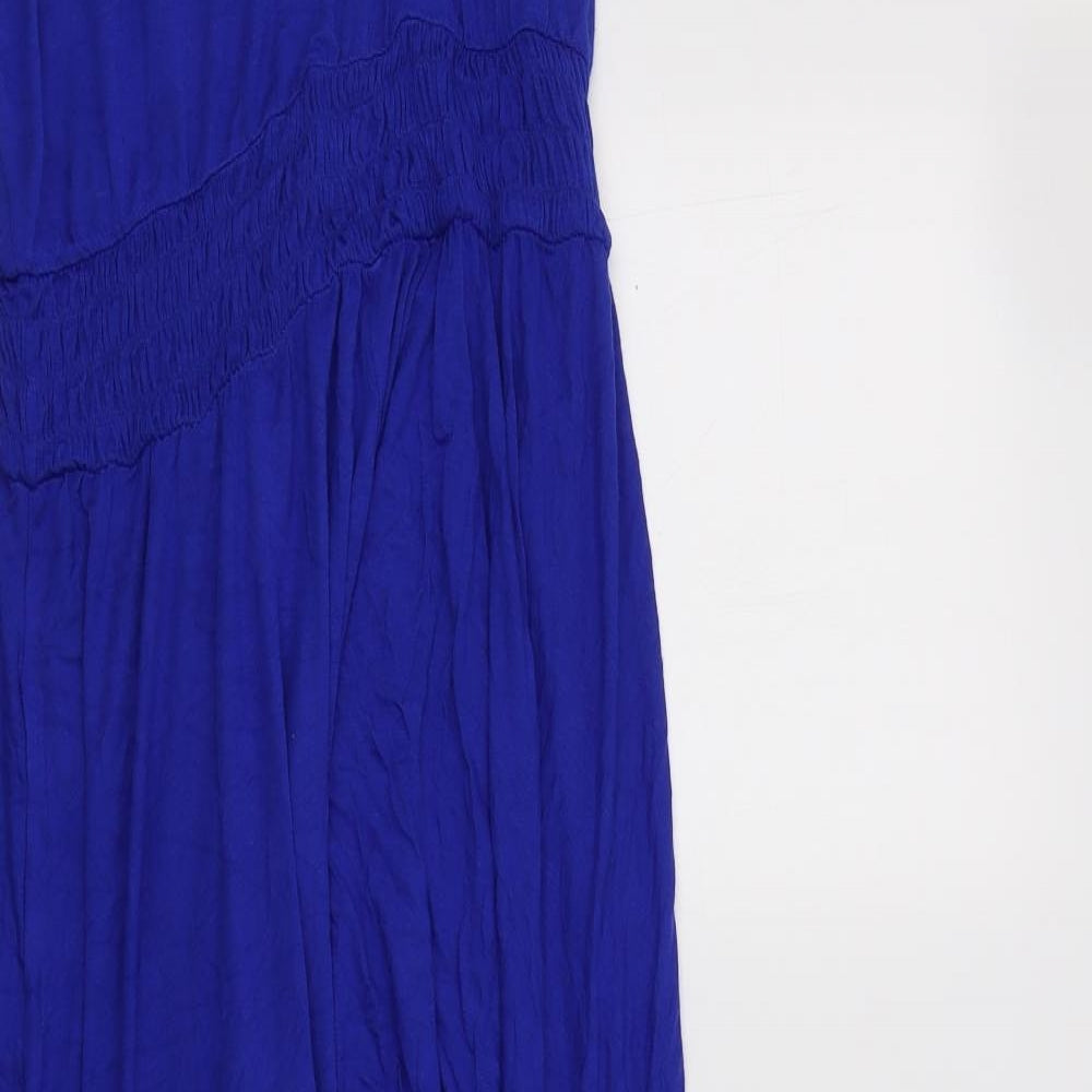 Very Womens Blue  Viscose A-Line  Size 10  V-Neck