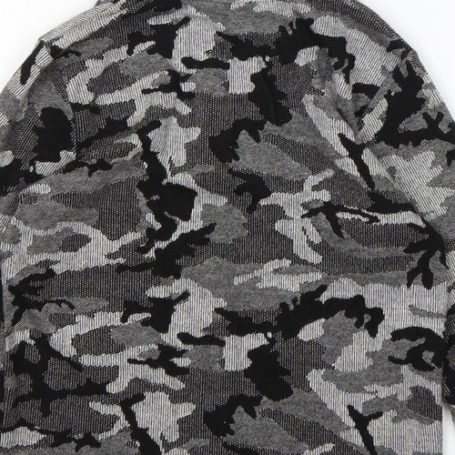 Very Boys Multicoloured Camouflage Viscose Pullover Sweatshirt Size 7 Years