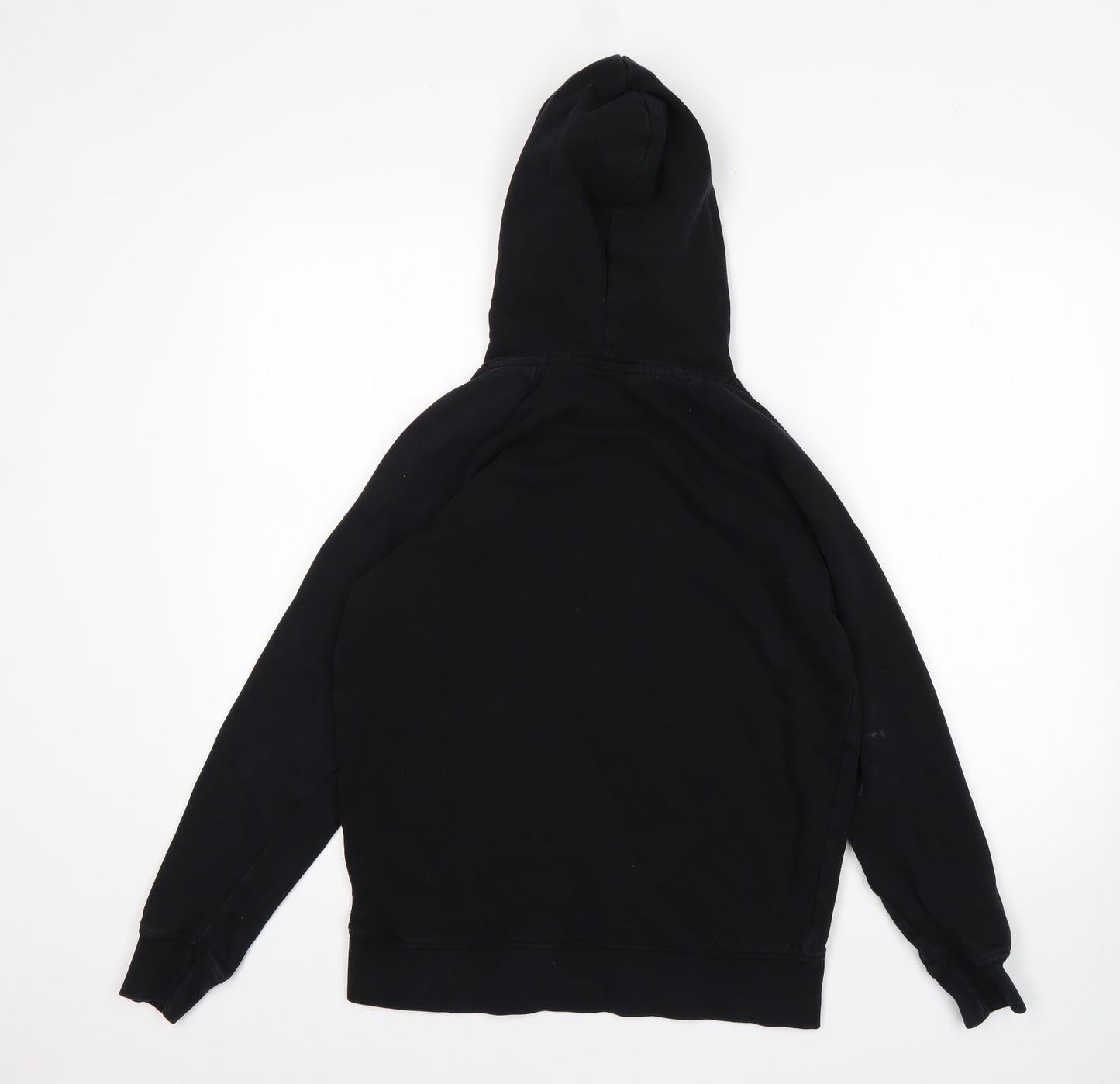 George Boys Black  Cotton Pullover Hoodie Size 12-13 Years