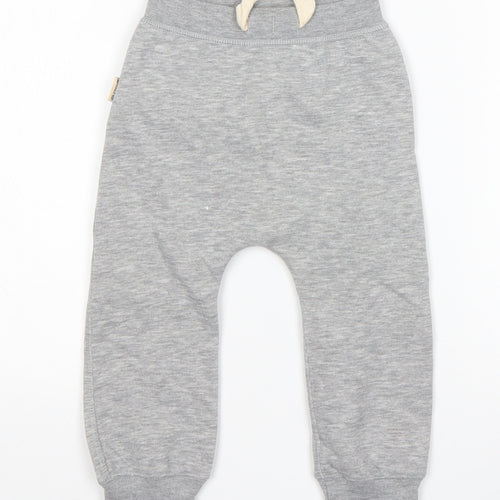 Spoilt Boys Grey  Cotton Sweatpants Trousers Size 3-6 Months