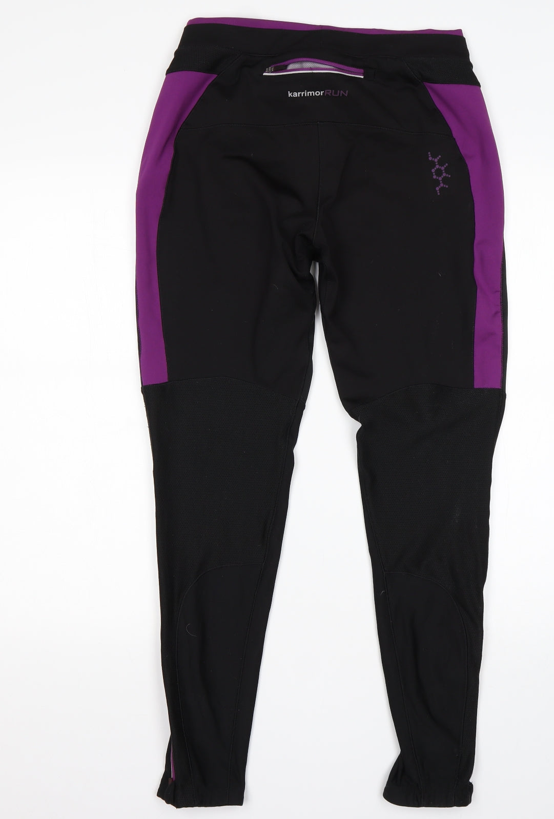 Karrimor Womens Multicoloured  Polyester Compression Leggings Size 12 L27 in Regular