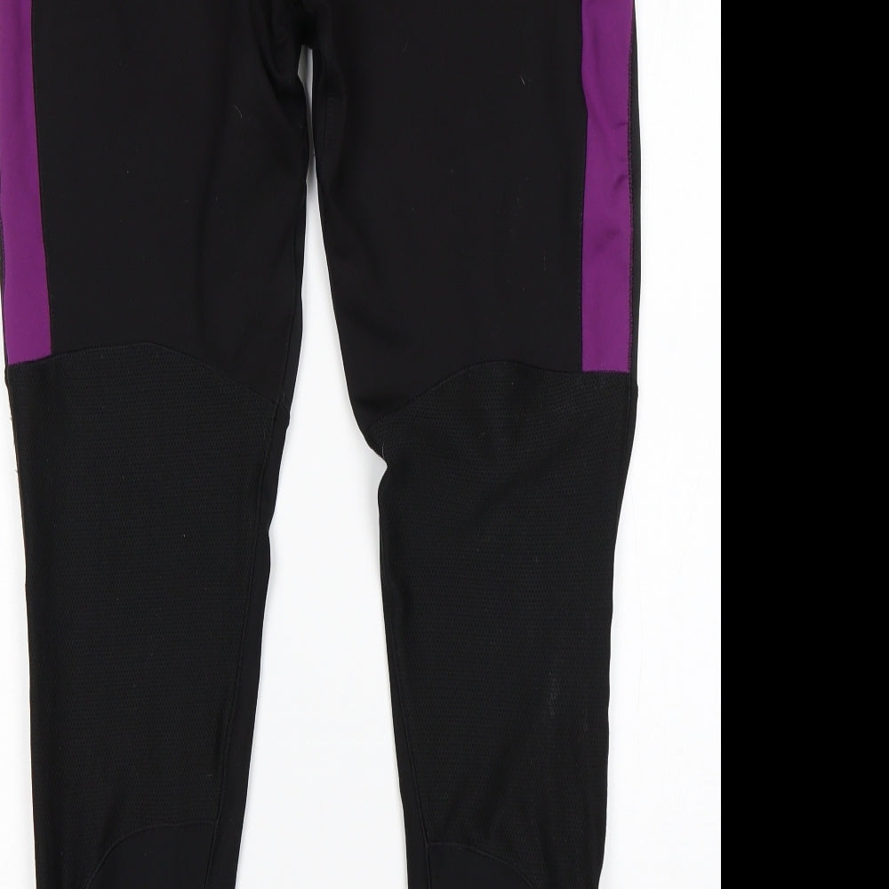 Karrimor Womens Multicoloured  Polyester Compression Leggings Size 12 L27 in Regular