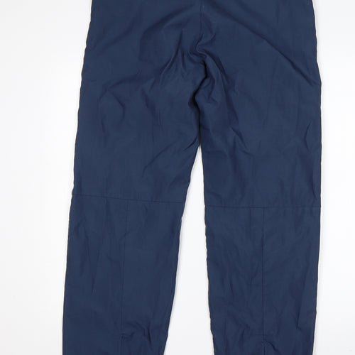 Gap Womens Black  Polyurethane Jogger Trousers Size 10 L30 in Regular