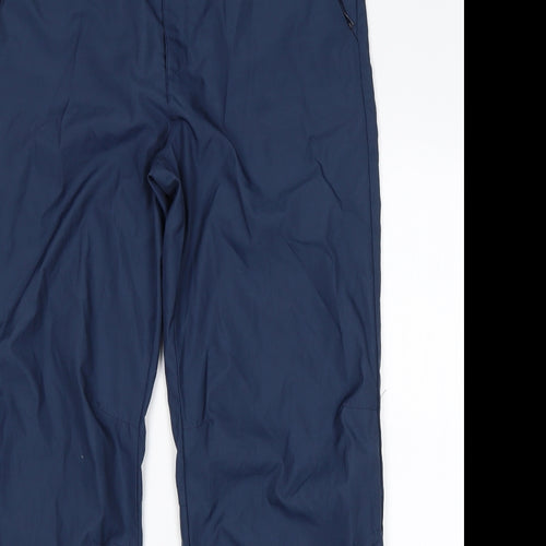 Gap Womens Black  Polyurethane Jogger Trousers Size 10 L30 in Regular