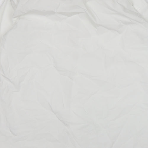 George Boys White  Polyester Basic Button-Up Size 15-16 Years Collared