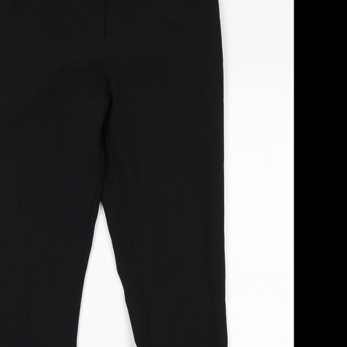 Primark Womens Black  Polyester Trousers  Size 10 L30 in Regular