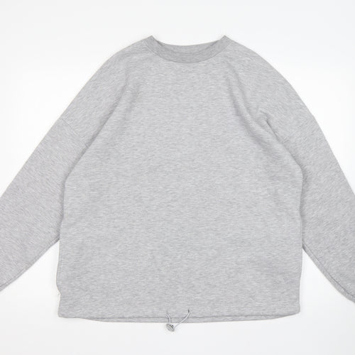 Primark Womens Grey  Polyester Pullover Sweatshirt Size XS