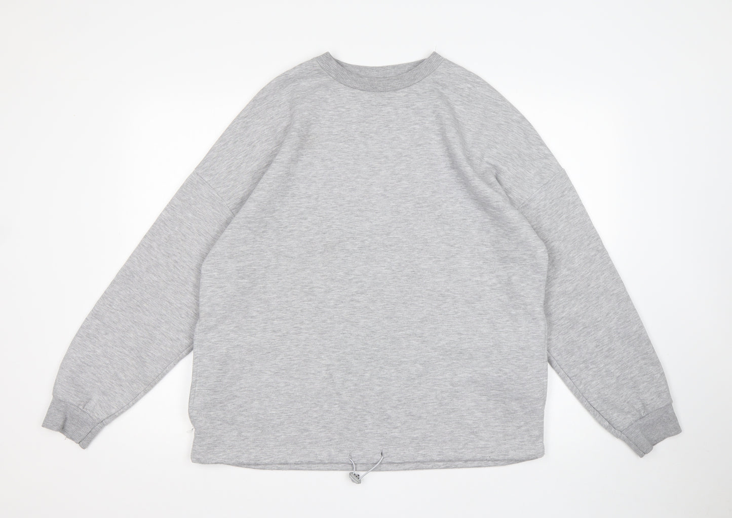 Primark Womens Grey  Polyester Pullover Sweatshirt Size XS