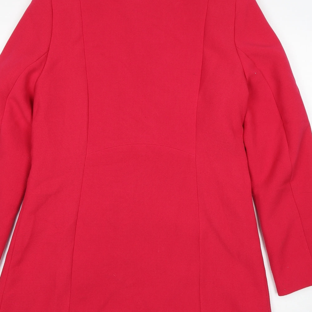 F&F Womens Pink   Overcoat Coat Size 12