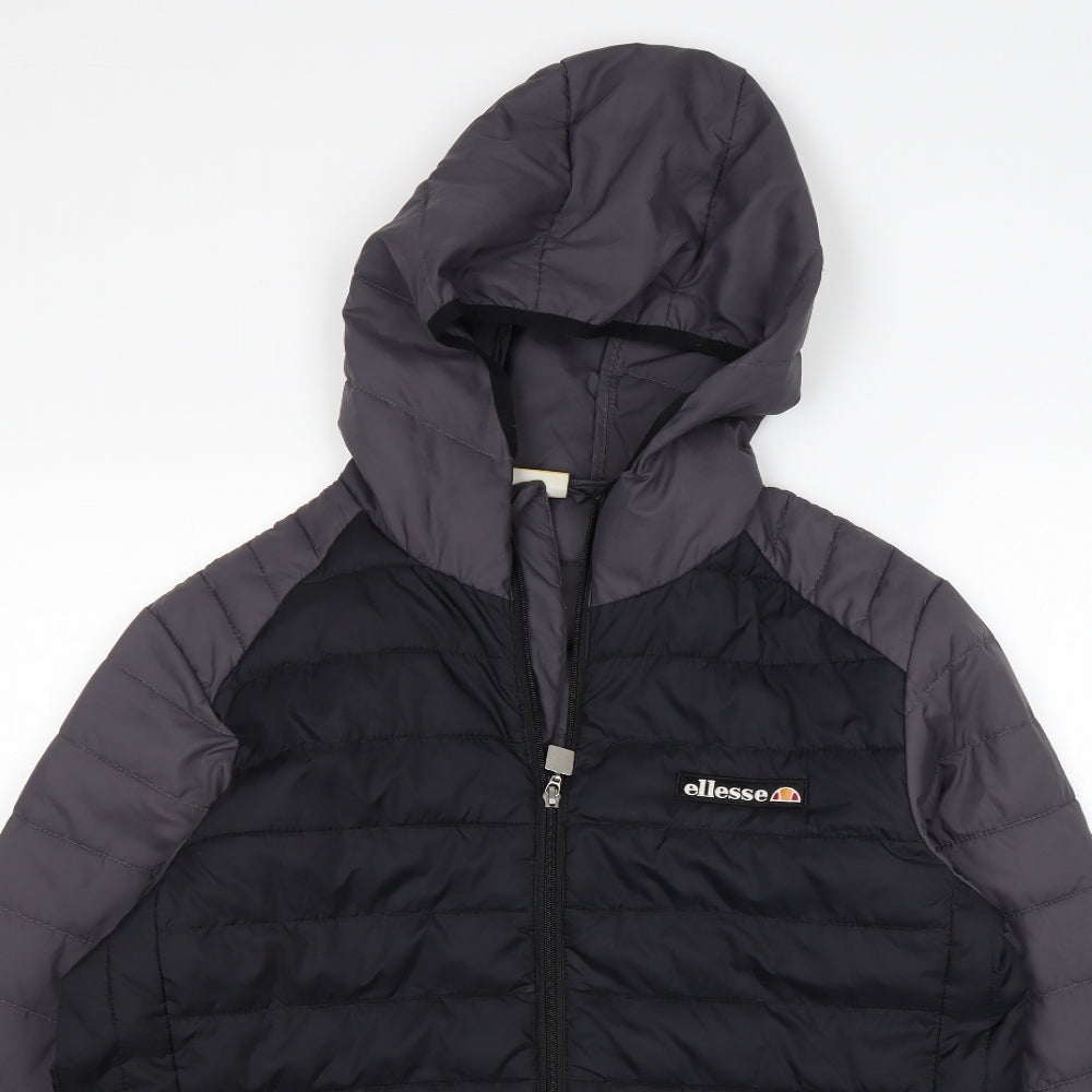 ellesse Mens Multicoloured   Puffer Jacket Coat Size M