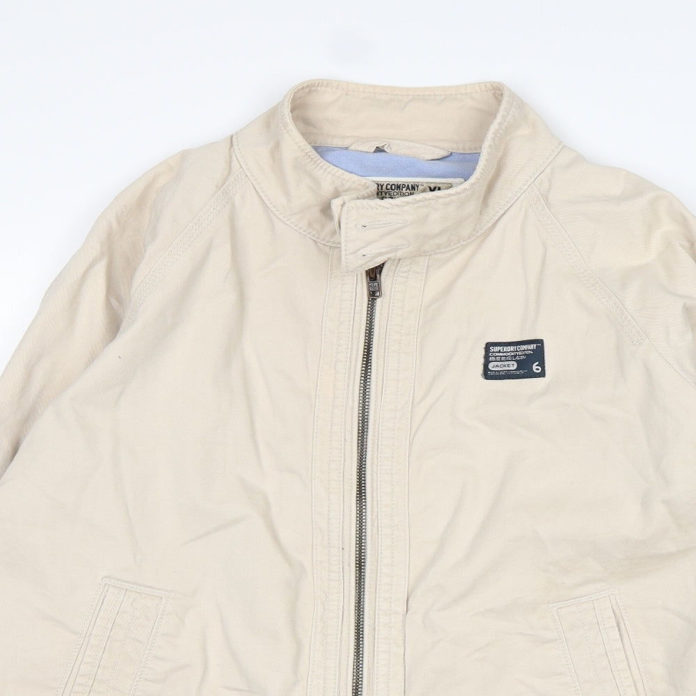 Superdry Mens Beige   Jacket  Size XL