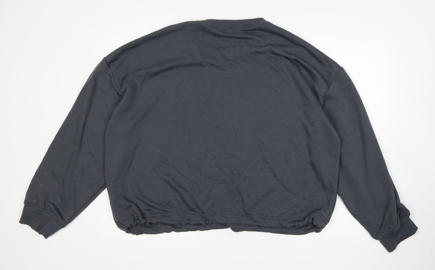 In the Style Womens Grey  Polyester Pullover Sweatshirt Size 20